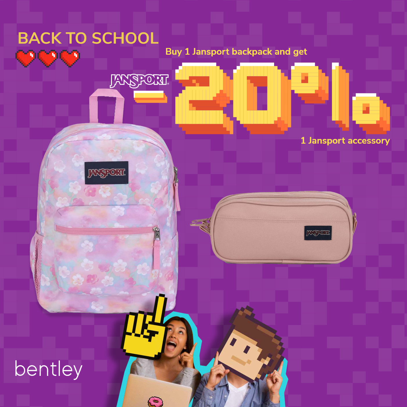 Jansport back hotsell to school sale